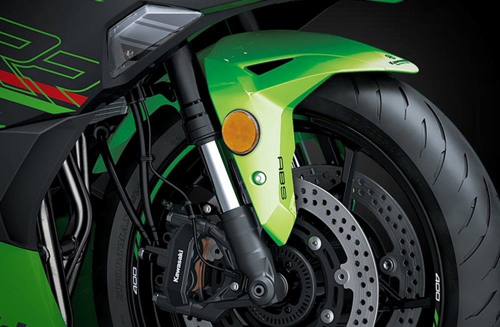Kawasaki ZX4RR KRT 2023 giảm xóc trước Kawasaki ZX4RR KRT 2023